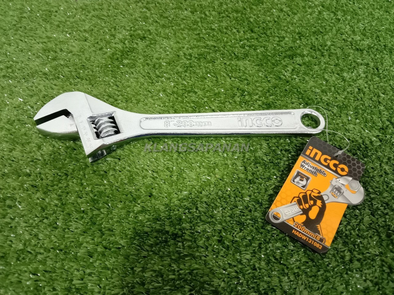 INGCO Adjustable Wrench 8"