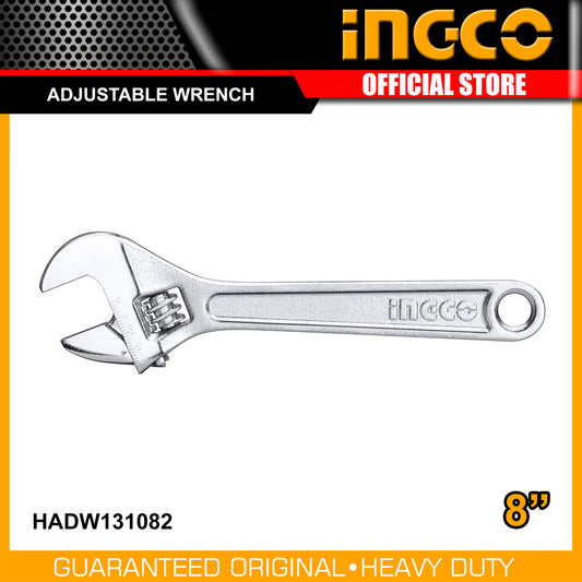 INGCO Adjustable Wrench 8"