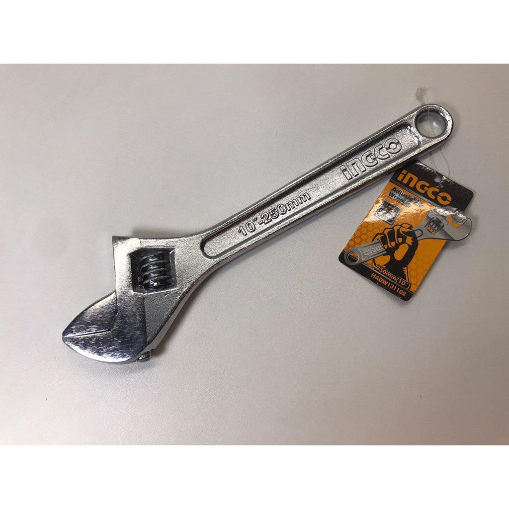 INGCO Adjustable Wrench 10"