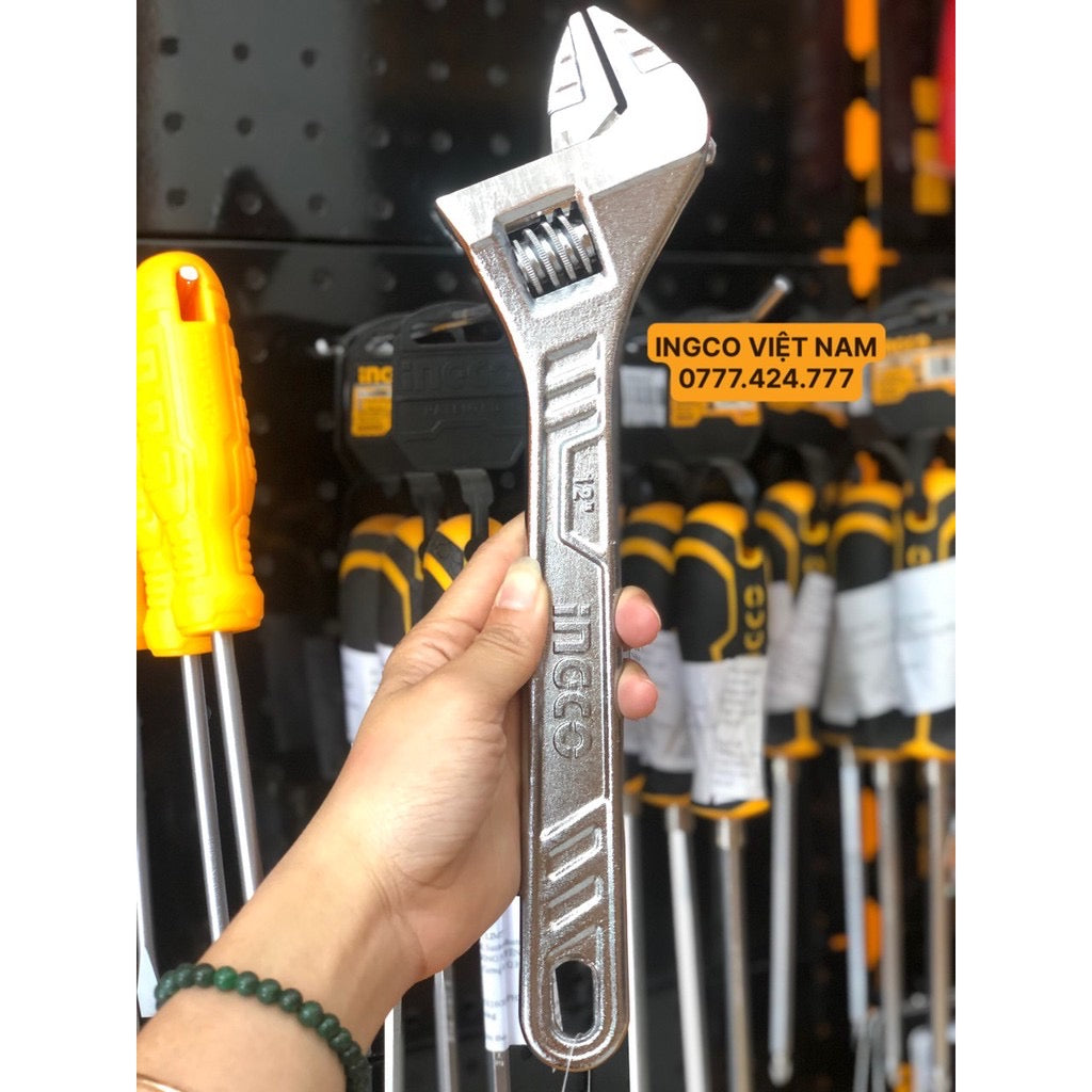 INGCO Adjustable Wrench 12"