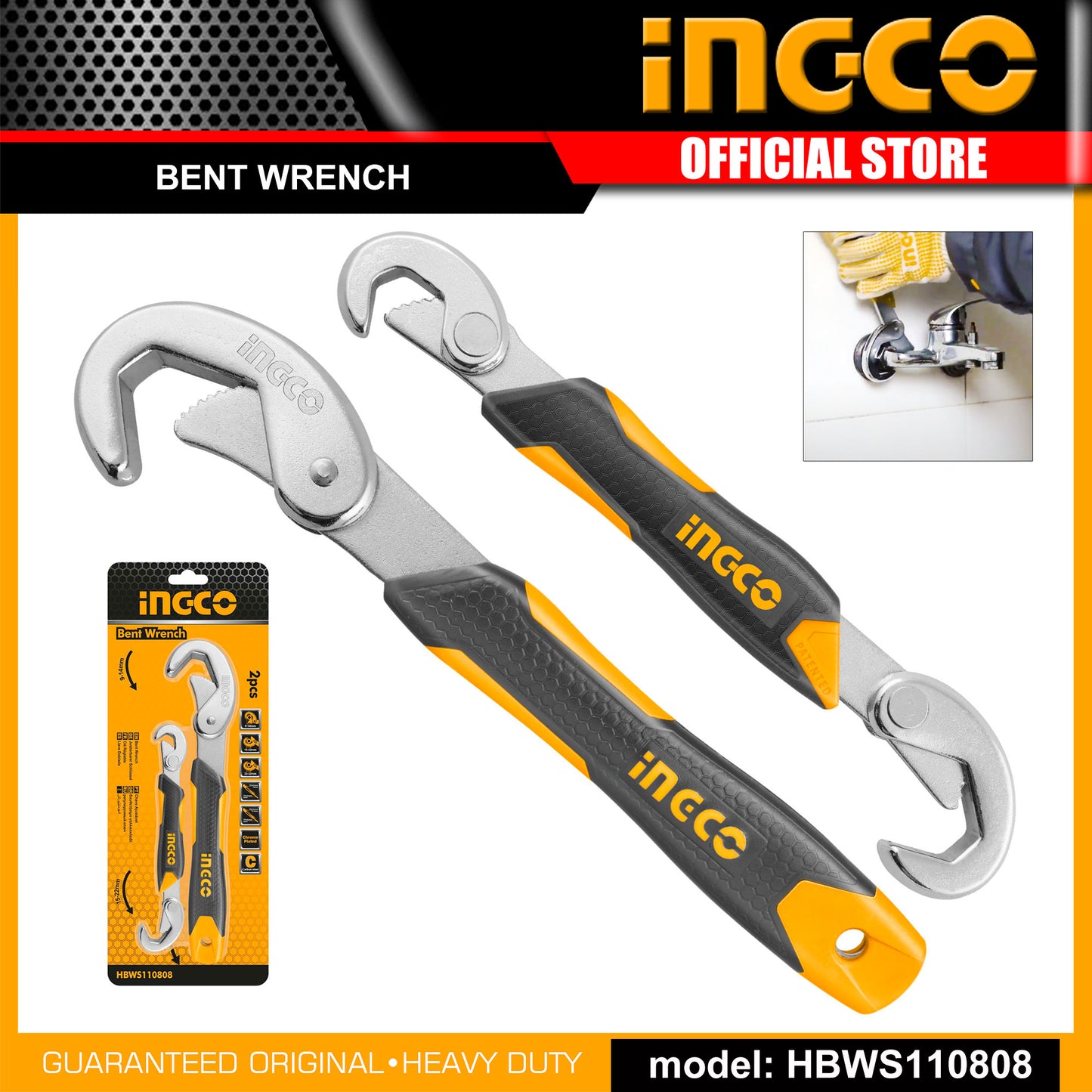 INGCO Bent Wrench