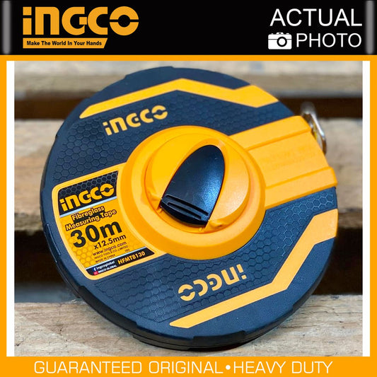 INGCO 30m Fiberglass Measuring Tape (98.4ft) HFMT8130