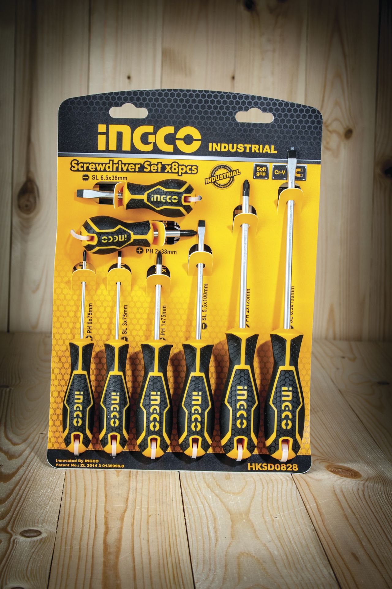 INGCO 8pcs Screwdriver Set Industrial