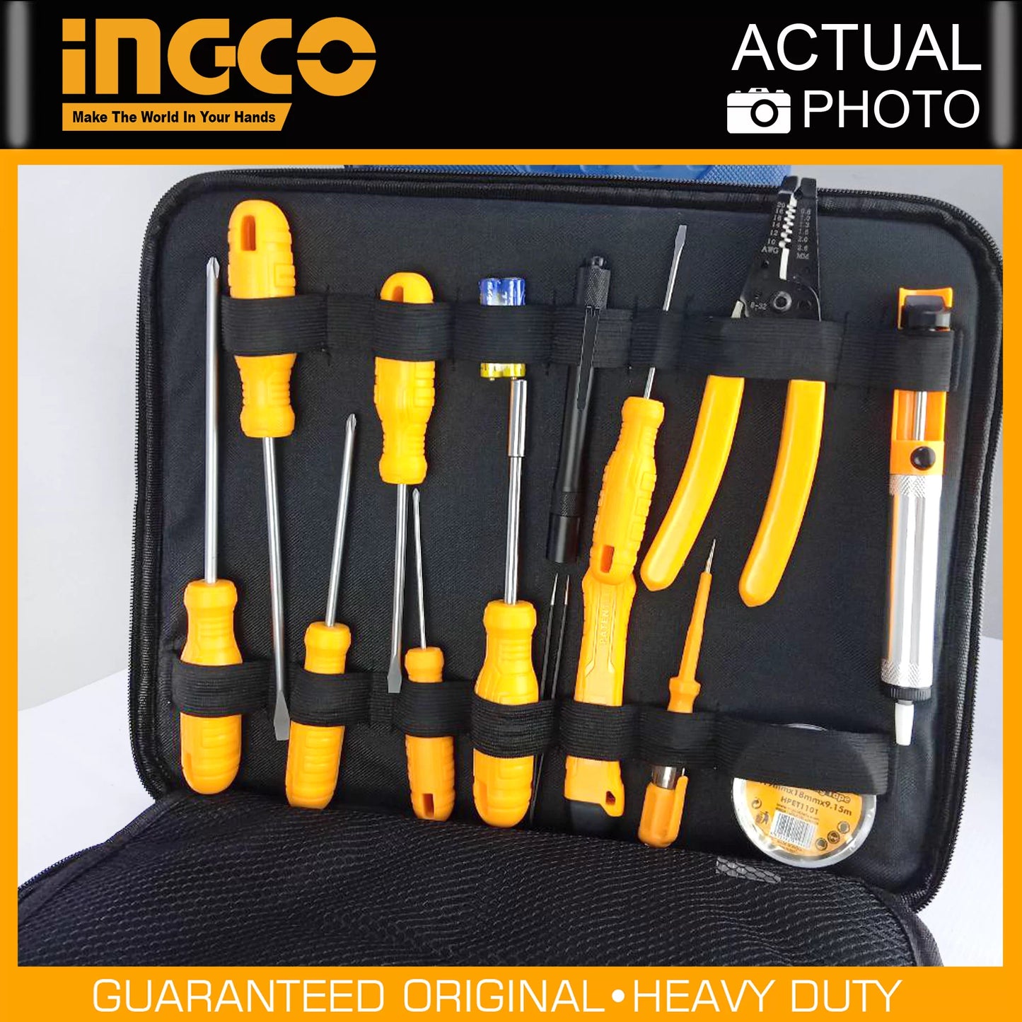 INGCO 51pcs Telecom Tools Set HKTTS0511