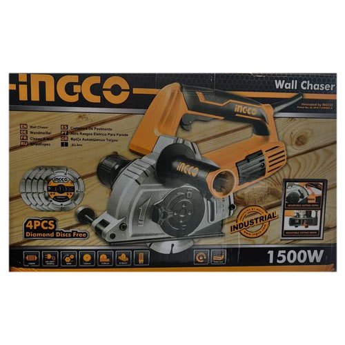 INGCO Wall Chaser 1500W (With 4pcs Discs) WLC15008