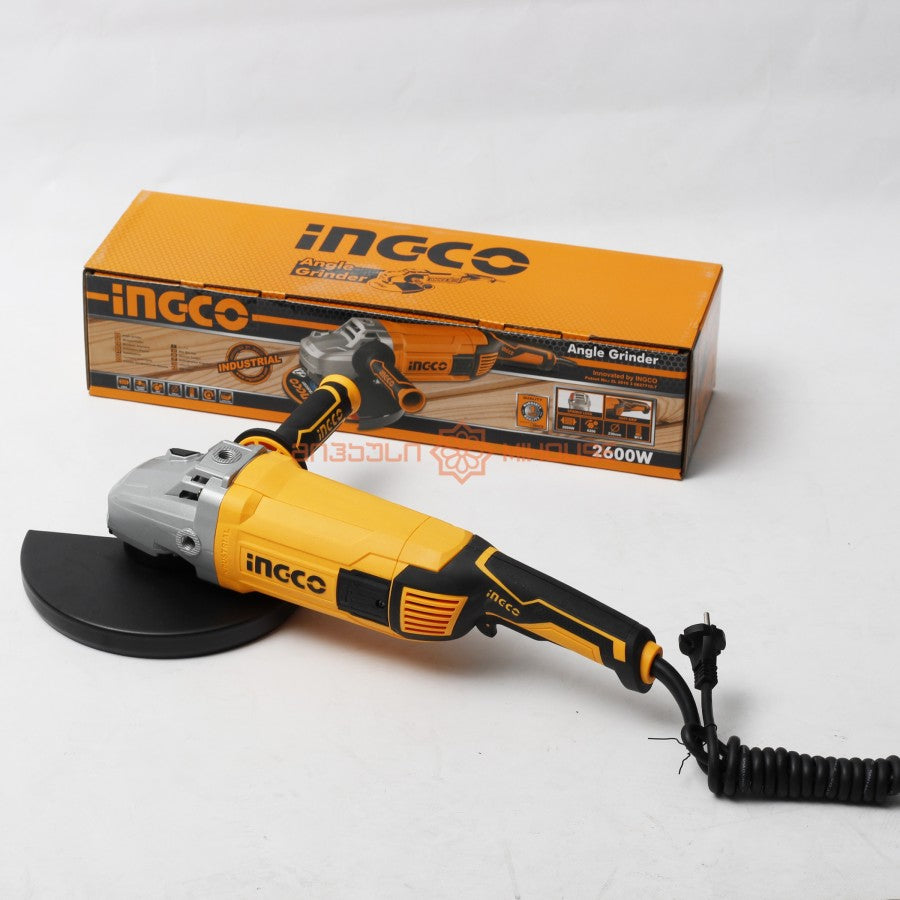 INGCO 2600w Angle Grinder 9" AG26008