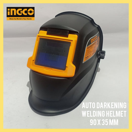 INGCO Auto Darkening Welding Helmet 90x35mm AHM009