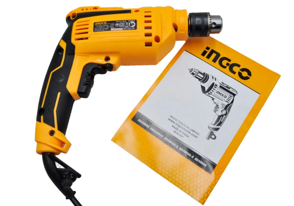 INGCO 500w Electric Drill 10mm ED50028