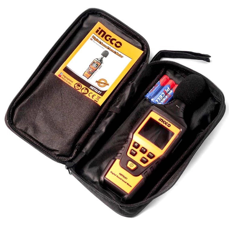 Ingco Sound Level Master INGCO Digital Sound Level Meter 30-130DB HETSL01 – Buttar Enterprises