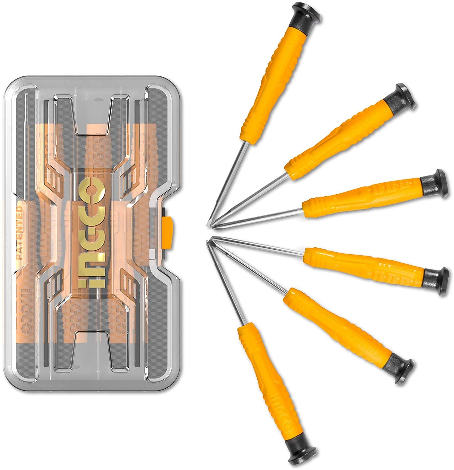 INGCO 6pcs Precision Screwdriver Set