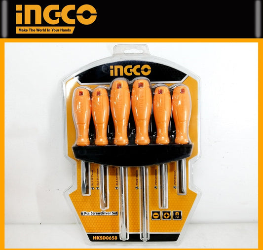 INGCO 6pcs Screwdriver Set