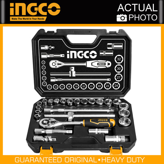 INGCO 25Pcs 1/2" Socket Set HKTS12251