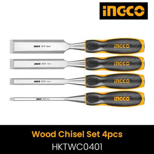 INGCO  4pcs Wood Chisels Set HKTWC0401