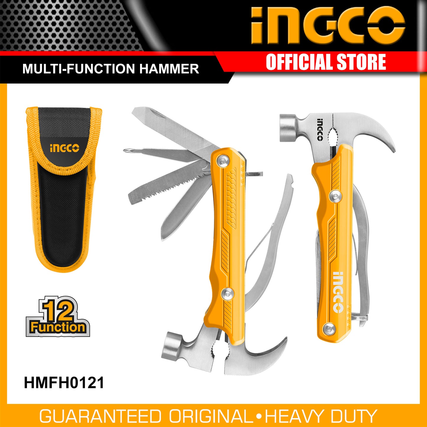 INGCO 12in1 Multi Function Hammer HMFH0121