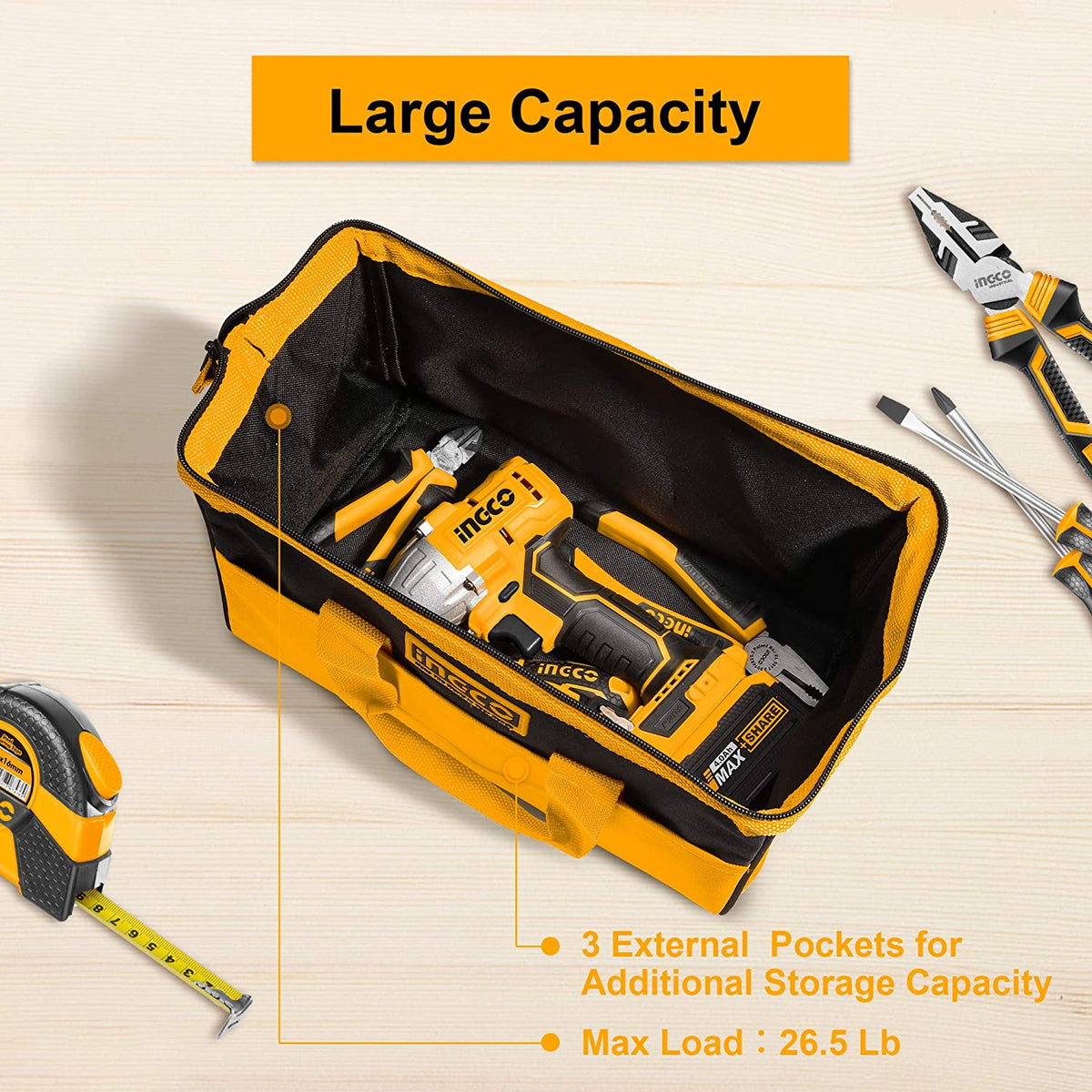 INGCO Tools Bag 13"